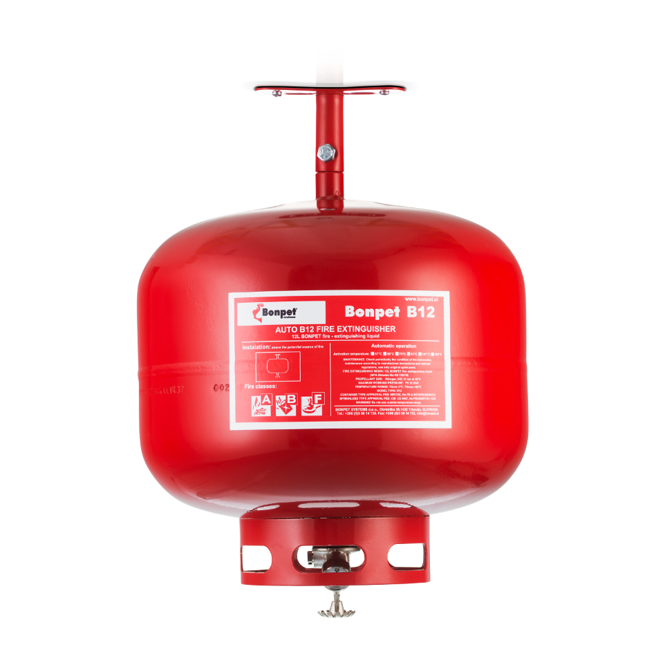 Automatischer Feuerlöscher